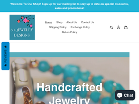 sljewelrydesigns.com homepage screenshot