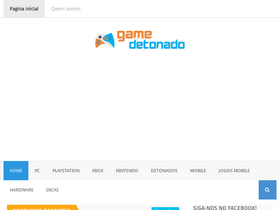 'gamedetonado.com.br' screenshot
