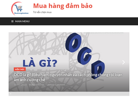 'muahangdambao.com' screenshot