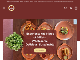 ahobilamfoods.com homepage screenshot
