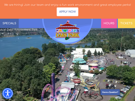 'oakspark.com' screenshot