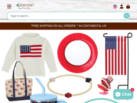 adodsons.com homepage screenshot