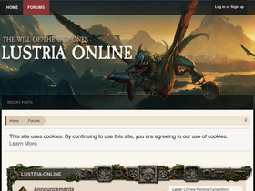 'lustria-online.com' screenshot