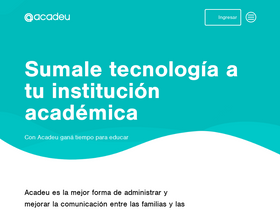 'acadeu.com' screenshot