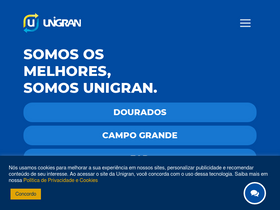 'unigran.br' screenshot