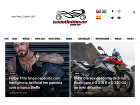 'tudodemotos.com.br' screenshot