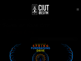 'ciut.fm' screenshot