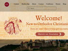 'orthodoxethos.com' screenshot