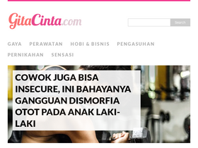 'gitacinta.com' screenshot