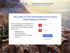 'rewardingexcellence.com' screenshot