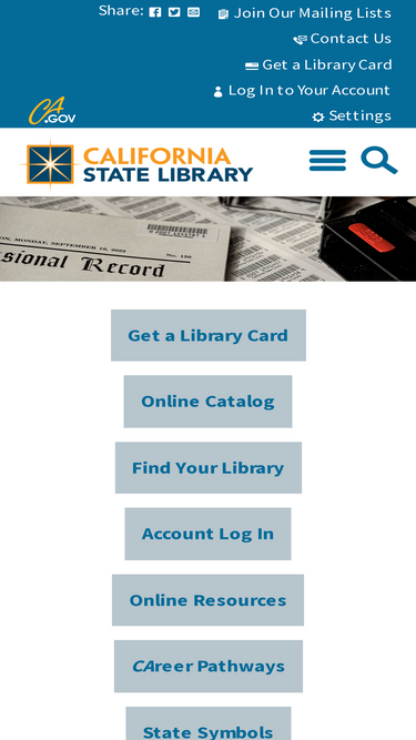 library.ca.gov