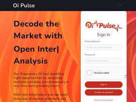 'oipulse.com' screenshot