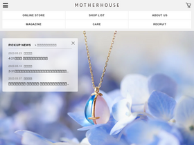 'mother-house.jp' screenshot