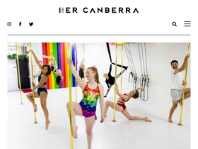 'hercanberra.com.au' screenshot