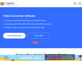 'tipard.com' screenshot