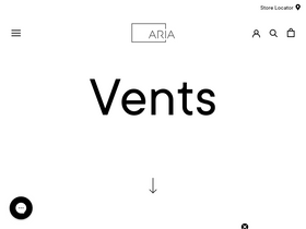 'ariavent.com' screenshot