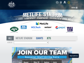 'metlifestadium.com' screenshot