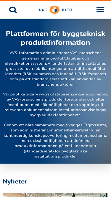 vvsinfo.se