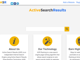 'activesearchresults.com' screenshot