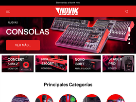 novikneo.com homepage screenshot