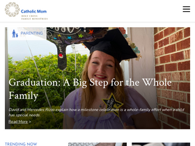 'catholicmom.com' screenshot