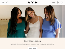 'aym-studio.com' screenshot