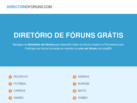 'directorioforuns.com' screenshot