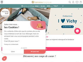 'berceaumagique.com' screenshot