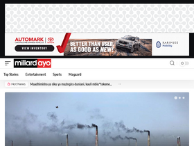 'millardayo.com' screenshot