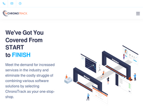 'chronotrack.com' screenshot