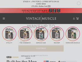 vintage-vitality.com homepage screenshot