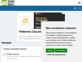 'zemesukis.com' screenshot