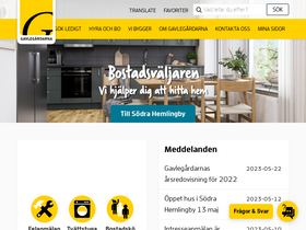 'gavlegardarna.se' screenshot
