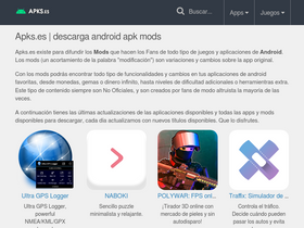'apks.es' screenshot