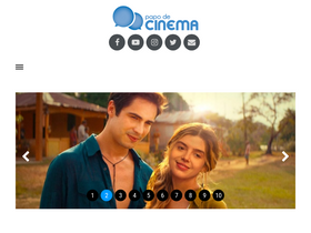 'papodecinema.com.br' screenshot