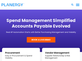 'planergy.com' screenshot