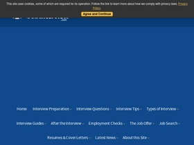 'best-job-interview.com' screenshot