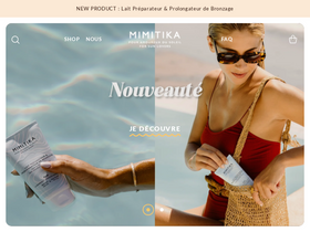 mimitika.com homepage screenshot