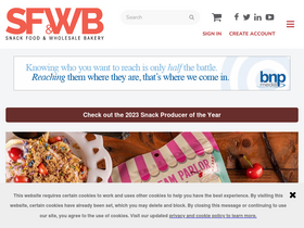 'snackandbakery.com' screenshot