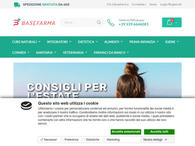 'basefarma.it' screenshot
