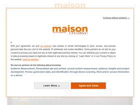 'maisoncreative.com' screenshot