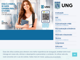 'ung.br' screenshot
