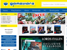 'gameware.at' screenshot