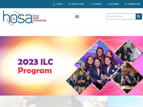 'hosa.org' screenshot