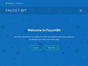 'faucet-bit.com' screenshot