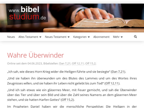 'bibelstudium.de' screenshot