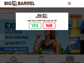 'bigbarrel.co.nz' screenshot