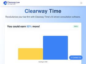 'clearwaylaw.com' screenshot