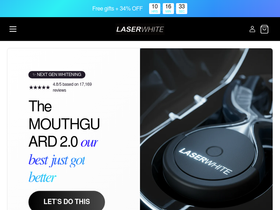 laserwhite.com homepage screenshot