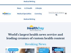 'healthday.com' screenshot